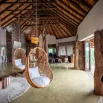 Plenty of spots to relax in camp. 