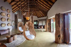 Plenty of spots to relax in camp. 