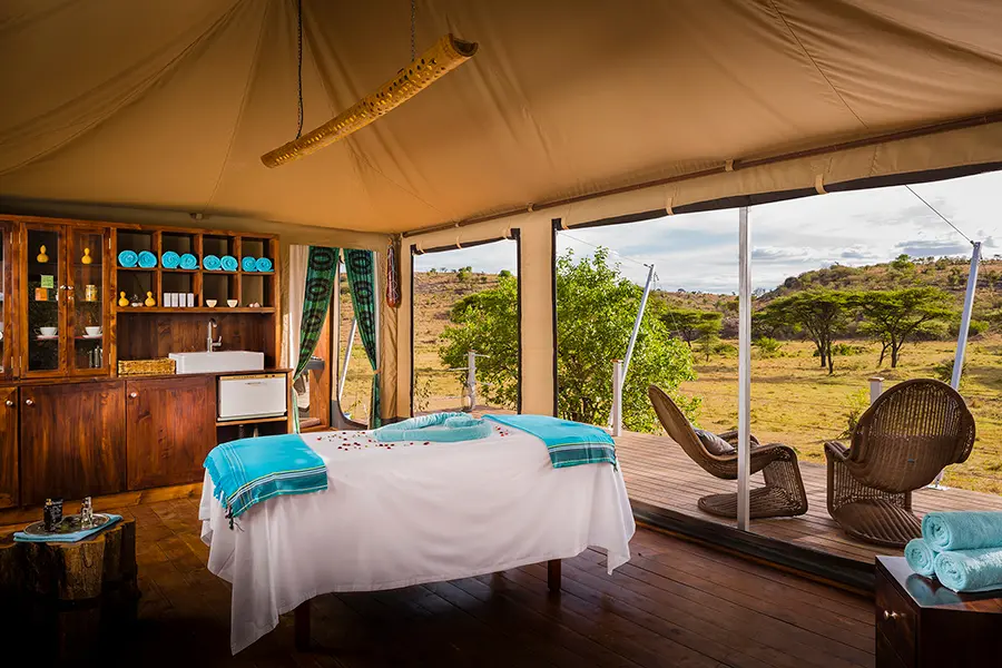 Visit the spa for a revitalising treatment.