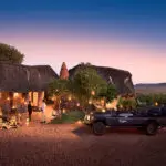 Madikwe Safari Lodge entrance.