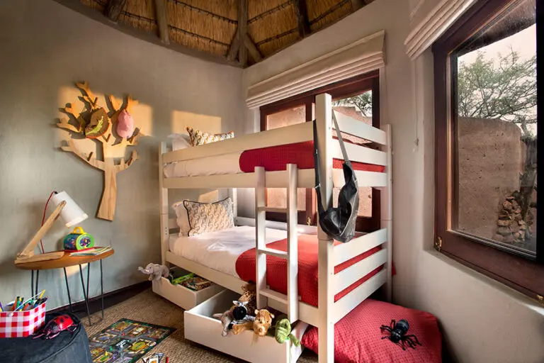 Accommodation fit for families.