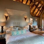 Bedroom suite at Madikwe Safari Lodge.