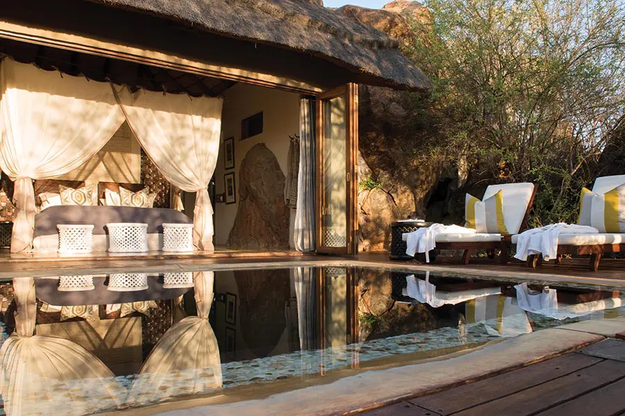A look into the honeymoon suites at Madikwe Hills Private Game Lodge | Go2Africa