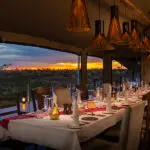Evening dining. 