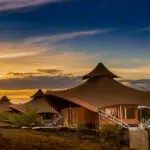 Mahali Mzuri exterior view. 