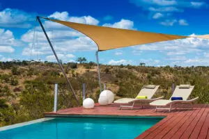 Cool off in the main lodge pool. 