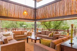 The lodge lounge. 