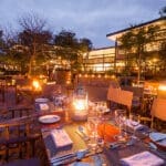 Evenings at the lodge.