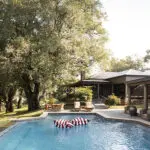 The inviting lodge swimming pool