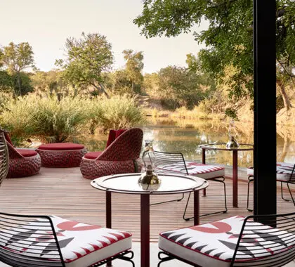 The deck at Masiya Bar.