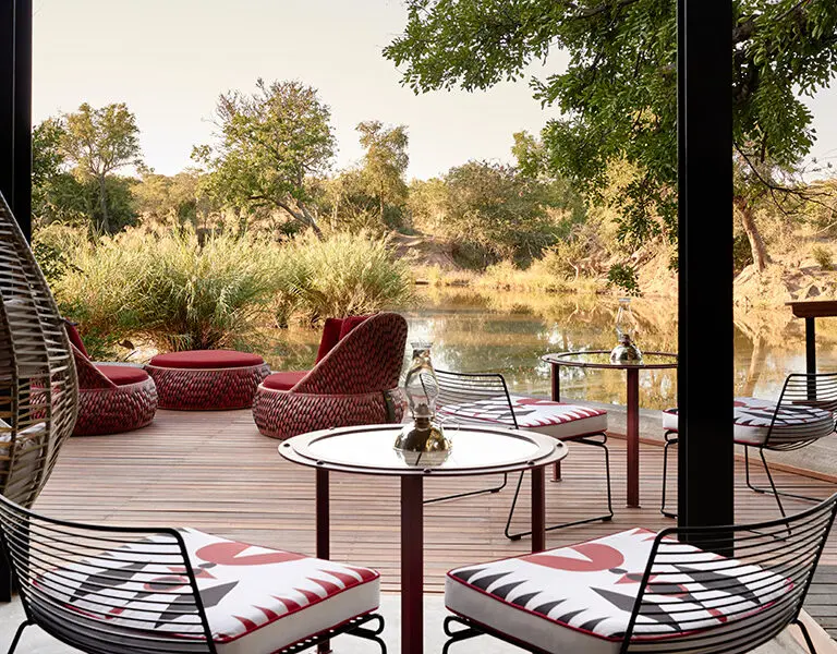 The deck at Masiya Bar.