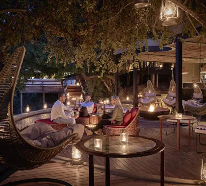 Evenings at the Masiya Bar.