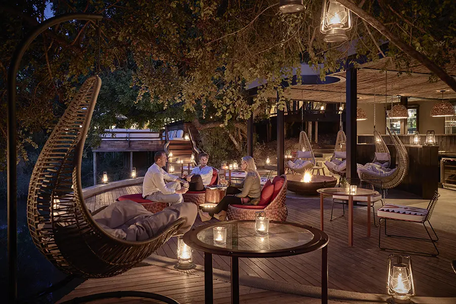 Evenings at the Masiya Bar.