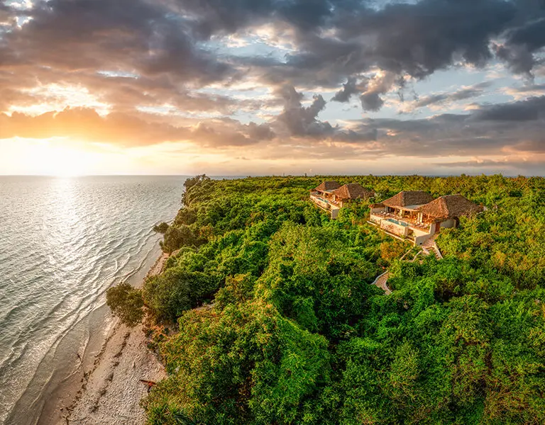 manta-resort-aerialsunset2villas