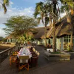 Dine alfresco on the deck.