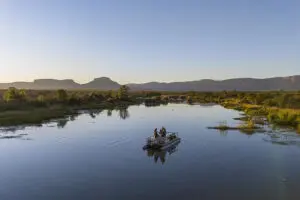 A Miss Mara Water Safari boat cruise.