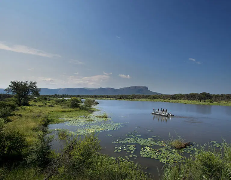The Miss Mara boat safari.