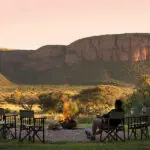 Enjoy evenings by the fire.