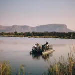 The Miss Mara boat safari.