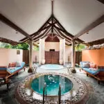 indulge in the hydrotherapy options at the Lemuria Spa.