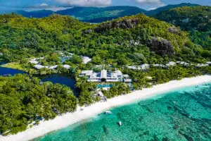 With a beautiful lagoon, palm-lined beach, and crystal-clear ocean, Kempinski's location is perfection. 