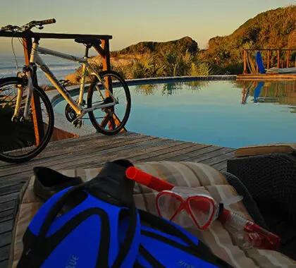 From diving to biking, the lodge has a huge range of activities waiting to be enjoyed.