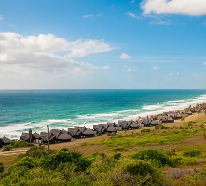 Massinga Beach Lodge. beach