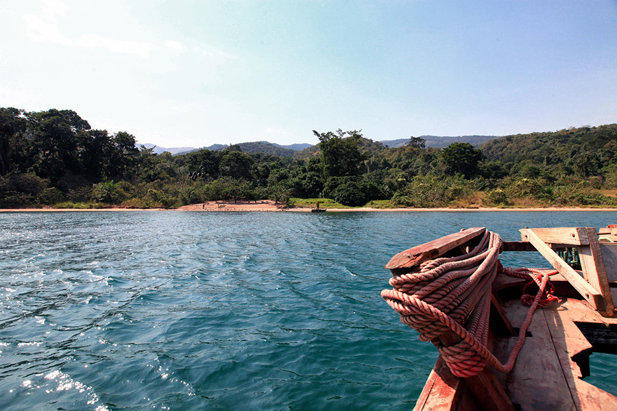 After a morning spent tracking chimpanzees, enjoy an afternoon on the beach or snorkelling in the lake's clear waters.
