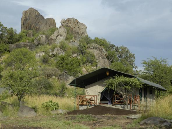 The camp is situated in the heart of nature.
