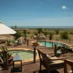 Zona de la piscina