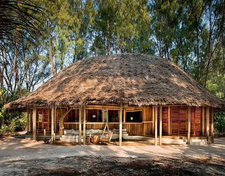 Your spacious Banda at Mnemba. 