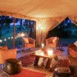 No le faltará comodidad en el safari móvil Rekero de Kenia.
