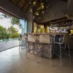 The main bar area.