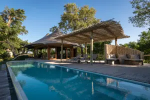 Una piscina acogedora.