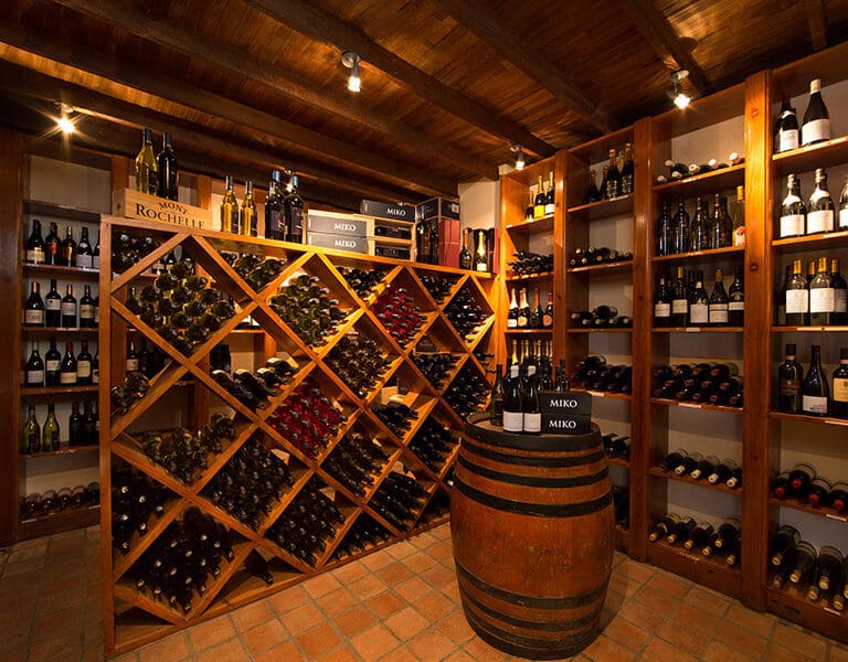 Select a wine to pair with your dinner. 
