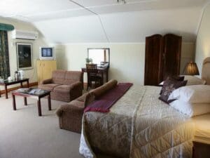 Las habitaciones familiares son amplias y acogedoras.