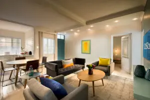 Decoración contemporánea con un toque minimalista.