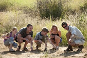 I bambini sono i benvenuti alla Morukuru Farm House.