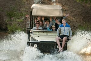 Godetevi un safari in famiglia.