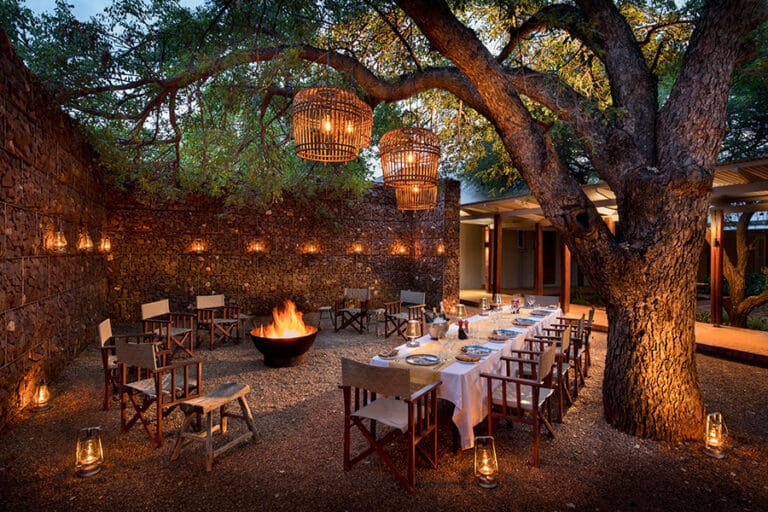 Boma de la granja Morukuru.