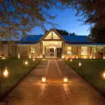 Ingresso della Morukuru Farm House.