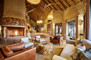 The lounge at The Motse.