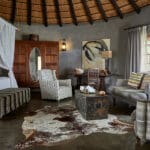 Los 15 bungalows, lujosamente decorados, son espaciosos.