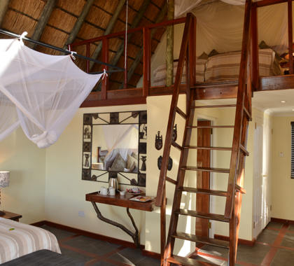 Your chalet, each with spacious en-suite facilities. 