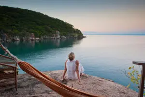 Felicidad en el lago Malawi. 