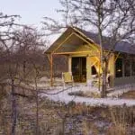 With a private veranda and windows from floor to ceiling, these tents are spacious and airy