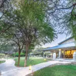 Mushara Outpost has a wide and spacious verandah overlooking the garden and Namibian wilderness beyond.
