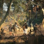 Safaris a pie por el Parque Nacional de Liwonde.