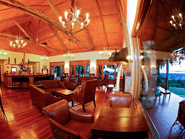 The bar, lounge and terrace are spacious and welcoming, and enjoy lovely landscape views.