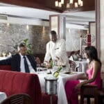 El restaurante Mandhari está considerado uno de los mejores de Nairobi.